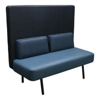 Used Single Bench w Privacy Back