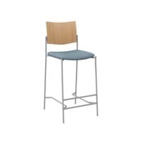 Evolve Barstool, Wood Back