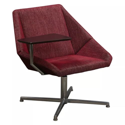 'Nios' Guest Chair with Espresso Tablet