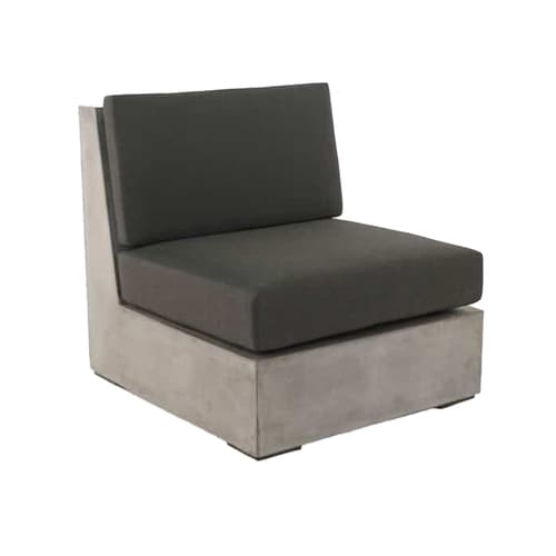 Box Concrete Corner Chair