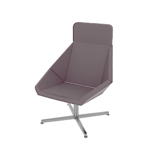 'Nios' High-Back Lounge Chair