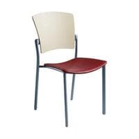 Coalesse Enea Cafe Chair (Red/White)