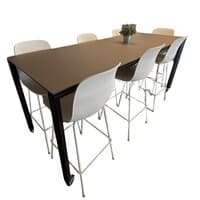 Bar-Height Mobile Collaboration Table