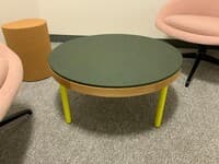 32" Round Duotone Coffee Table