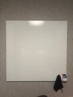 Wall-Mounted White Board