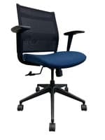 SitOnIt Wit Mid Back Task Chair (Blue/Black)