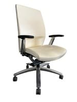 Teknion Marina Conference Chair (White/Chrome)