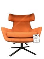 OFS Lona High Back with Wrap Around Headrest (Orange/Black)
