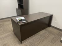 OFS Single Pedestal Laminate Straight Desk - Left-handed