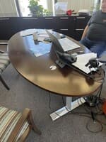 Kimball Priority Height Adjustable Desk - Veneer