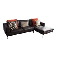 BluDot Sofa/Chaise Leather
