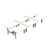 Dual Height-Adjustable Benching