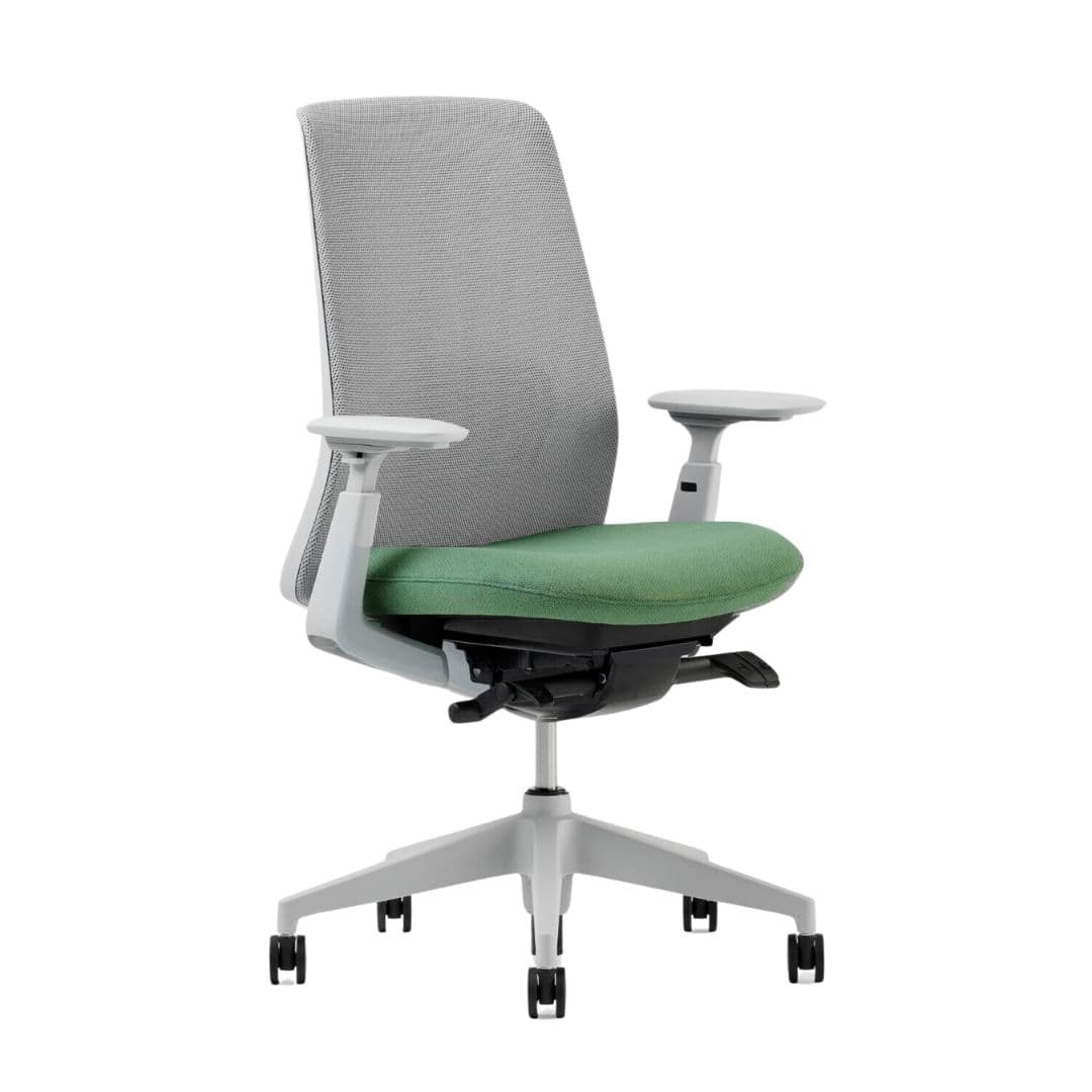 Soji Task Chair (Green/Platinum)