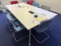 Meeting Table - White/Grey