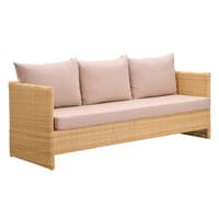 Molly 3-Seater Sofa w/Seat & Back Cushions