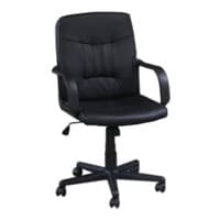 Faux Leather Conference Chair
