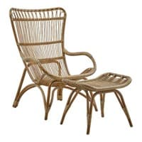 Monet Chair w/Foot Stool