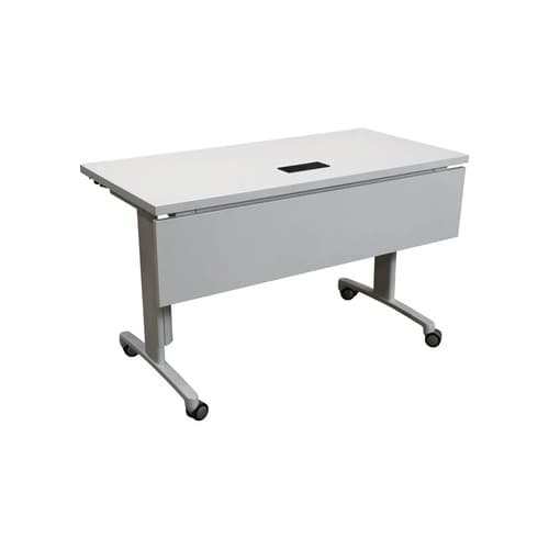 Training Table w Modesty Panel and Power Grommet