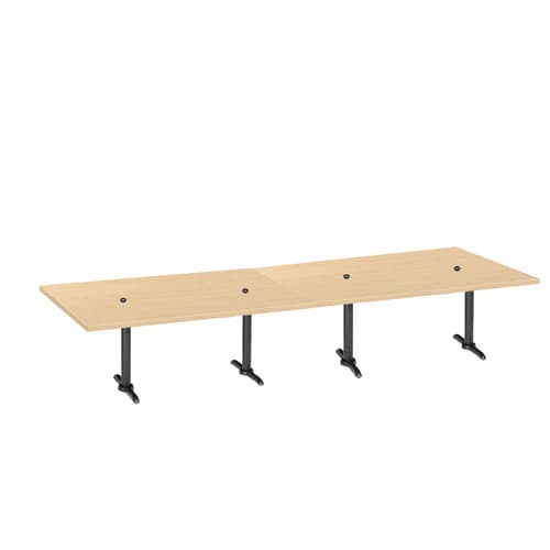 16' Action Conference Table w/ 4 Grommets