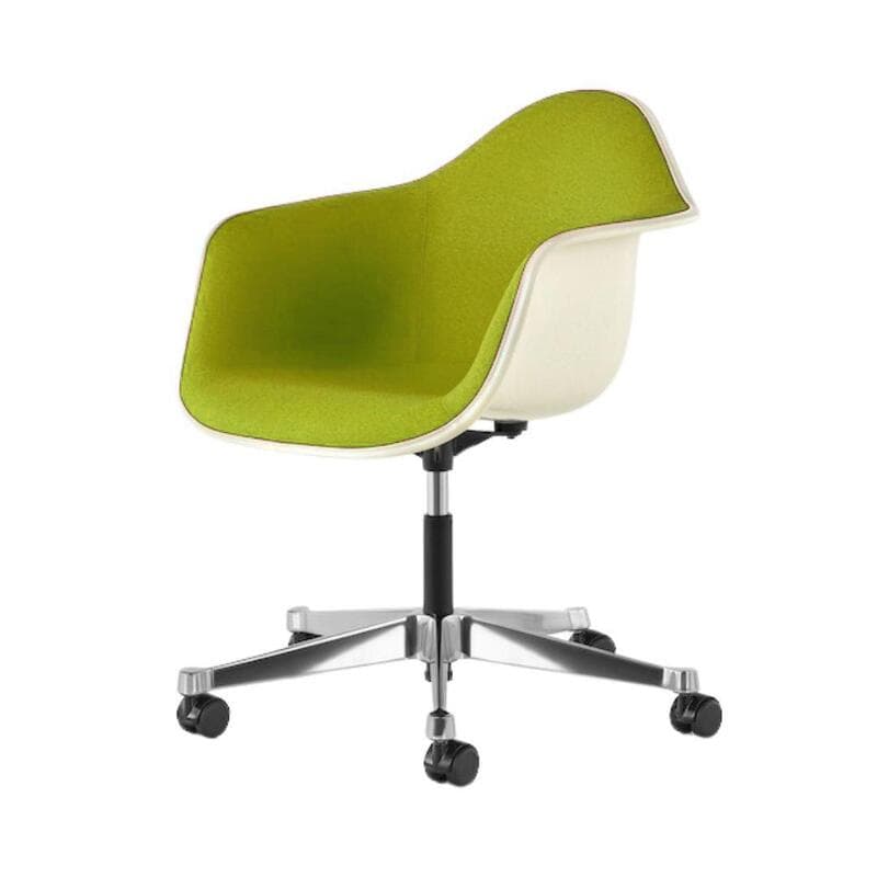 Eames Upholstered Molded Plastic Task Armchair