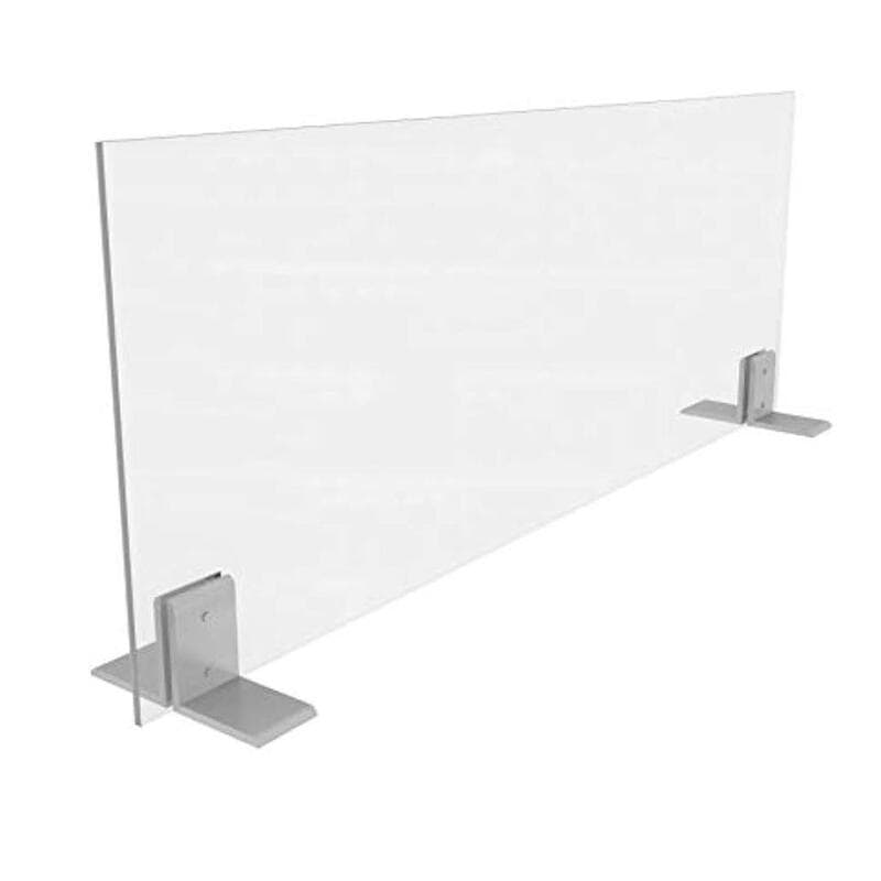 Sneeze Guard Clear Plexiglass 72W x 28H