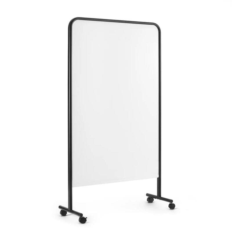 Goal Dry Erase Board, Vertical, 39x67h", Black Frame