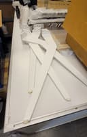 Angled Legs of 36 Dia. Round Table
