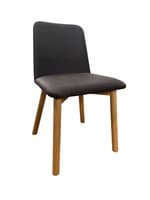 Blu Dot Chip Chair (Gunmetal/Oak)