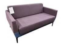 Steelcase Visalia 2 Seat Sofa (Purple/Blue)