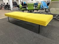Geiger Tuxedo Component Lounge Musuem Bench (Yellow/Black)