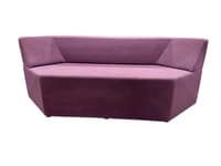 Hightower Prism Bench with Back 82"