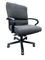 Brayton International Grey Conference Chair (Grey/Black)