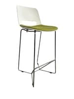 Falcon Lucky Barstool (Lime Green/Chrome)