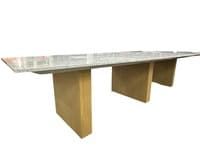 11' Nucraft Flow Sightline (Carrara Marble Top/Dune Veneer)