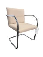 Replica Brno Tubular Chair (Beige/Chrome)