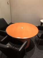 Maple Veneer 42" Round Table