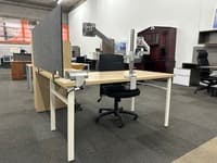 Maple L Shape Private Office