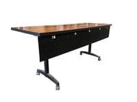 65" Cherry Laminate Nesting Table