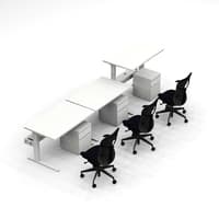 Single Height Adjustable Row of 3 (TA3)