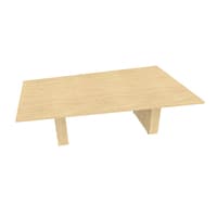Trapezoid Conference Table
